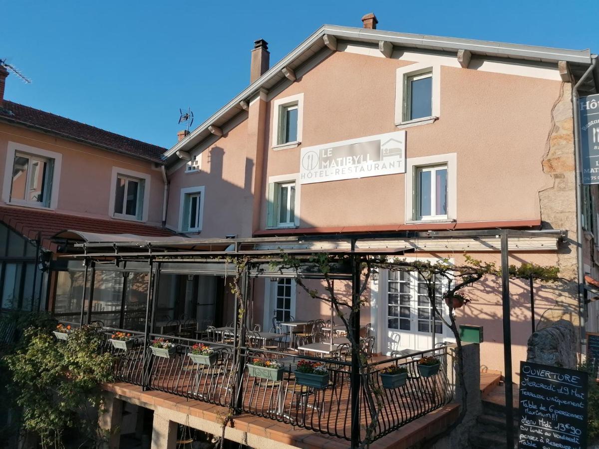 Hotel-Restaurant Le Matibyll Guilherand-Granges Екстериор снимка